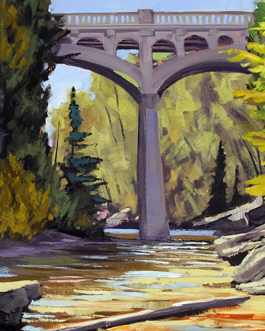 Artists at Elora Gorge, ON