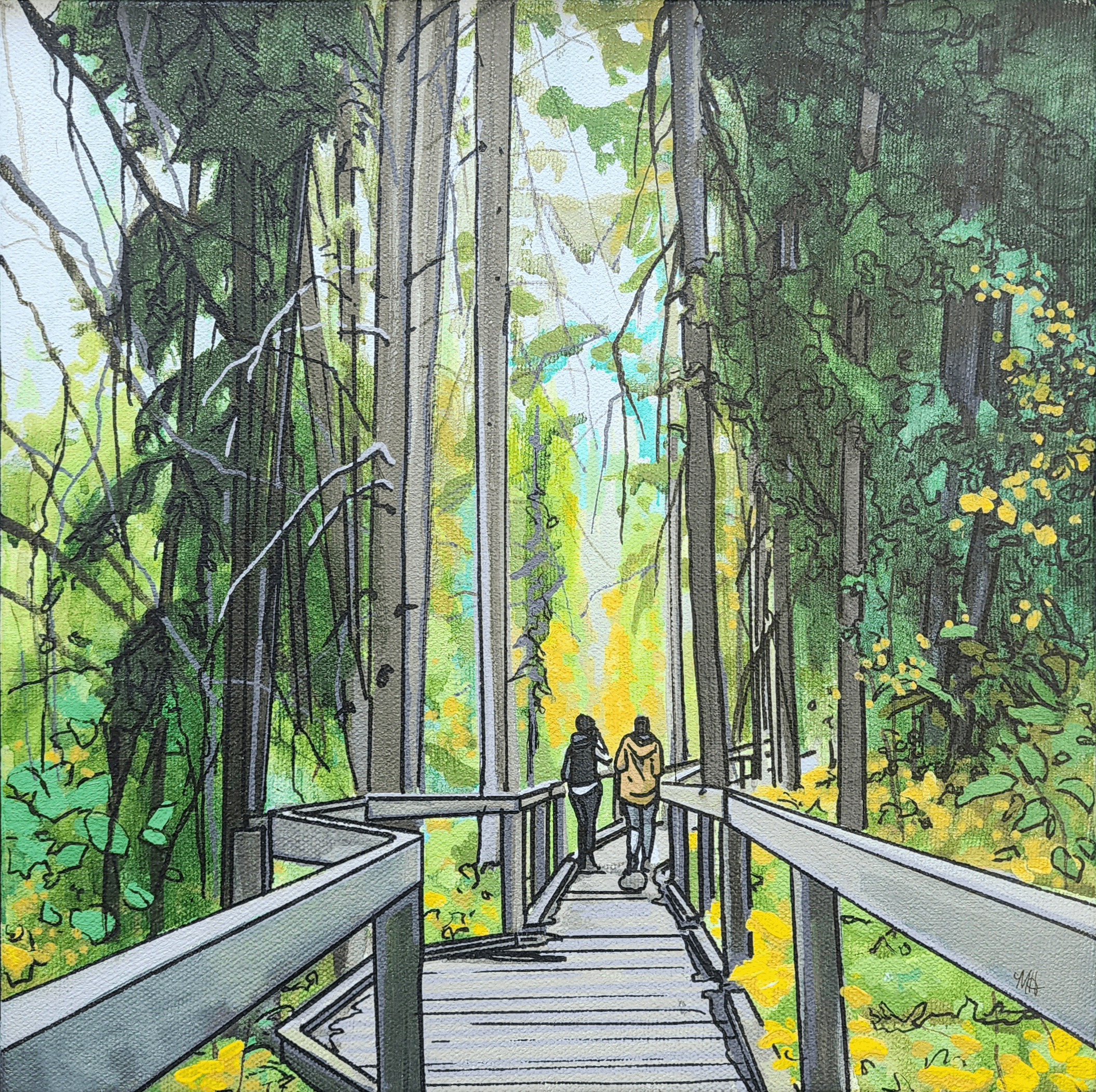 Walk in Waskesiu