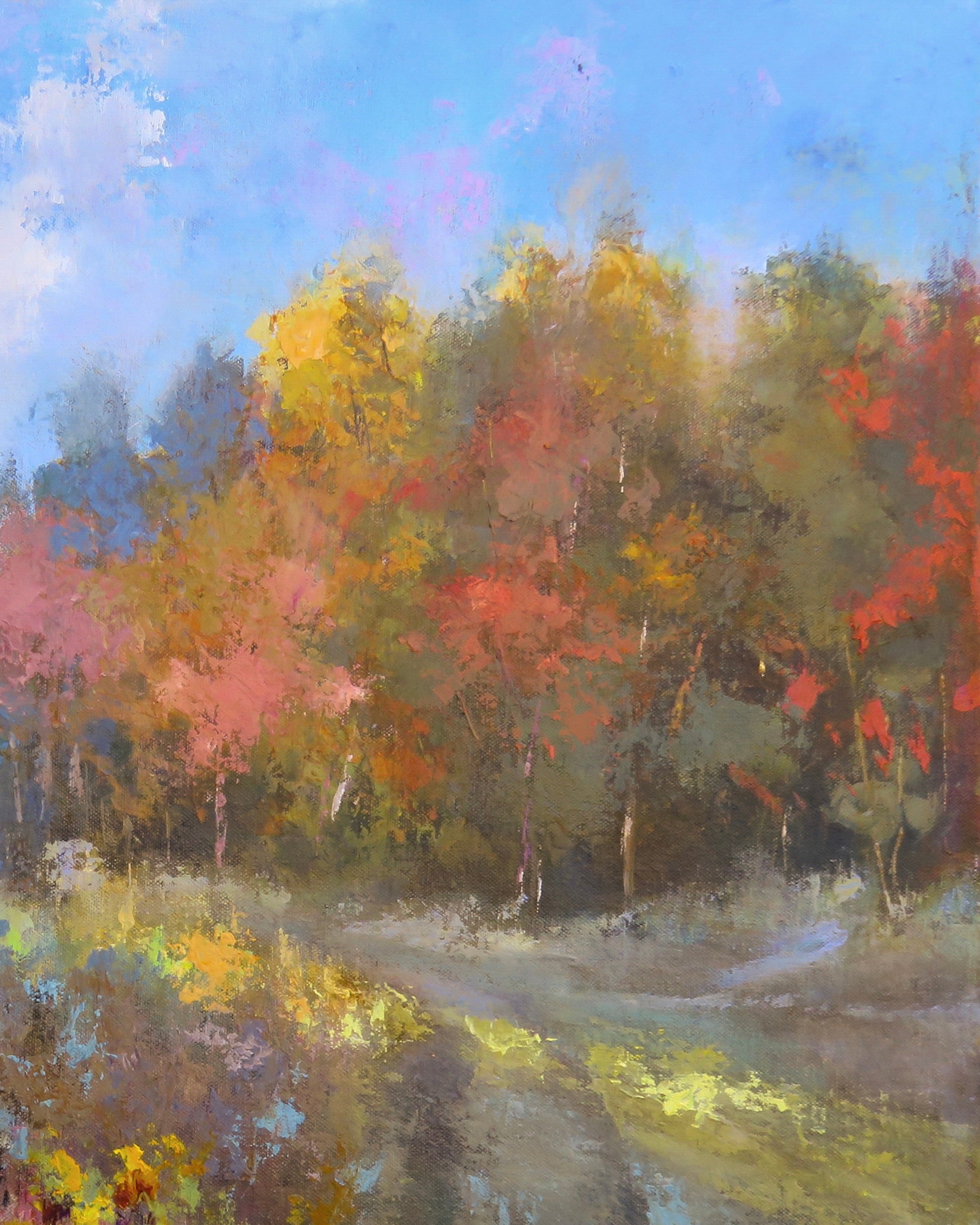 When the Forest Breathes Gold