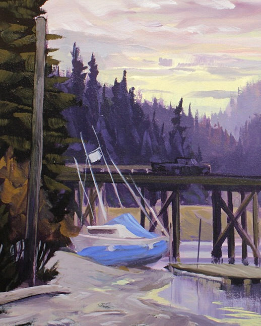 After the Rain - Old Massett Harbour, BC