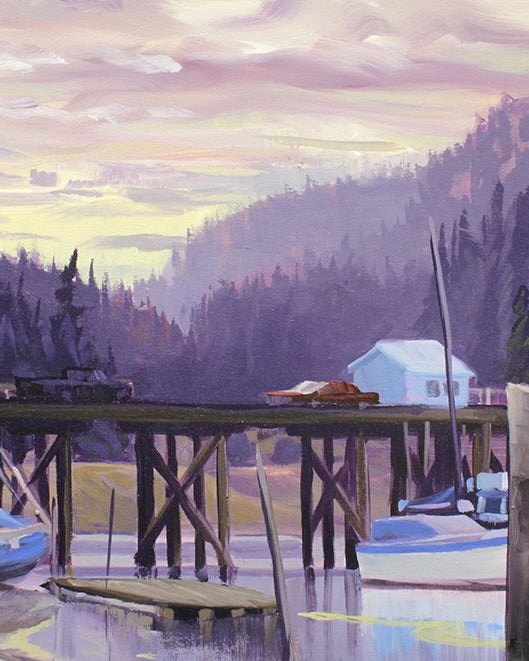 After the Rain - Old Massett Harbour, BC