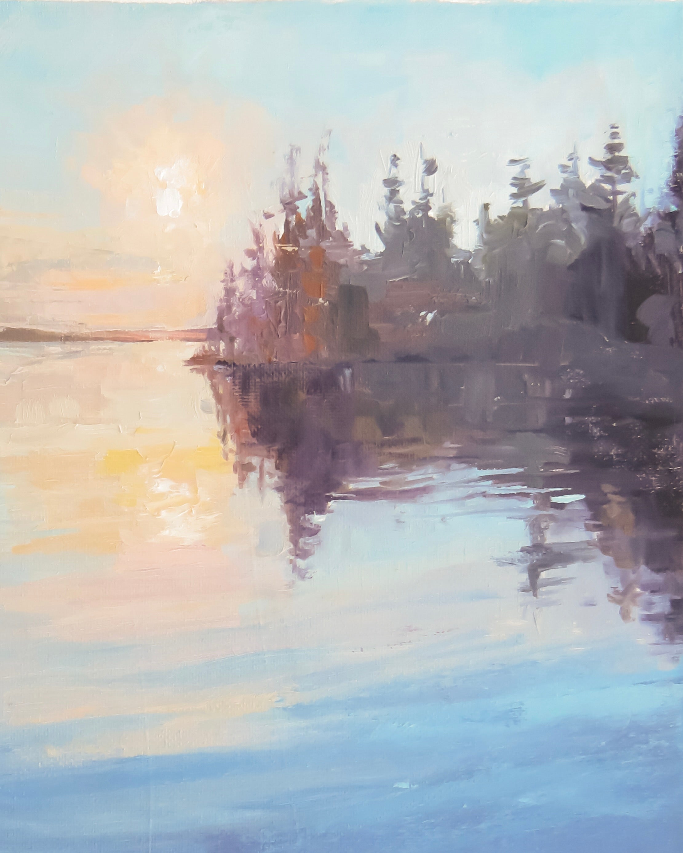 Turtle Lake Impression