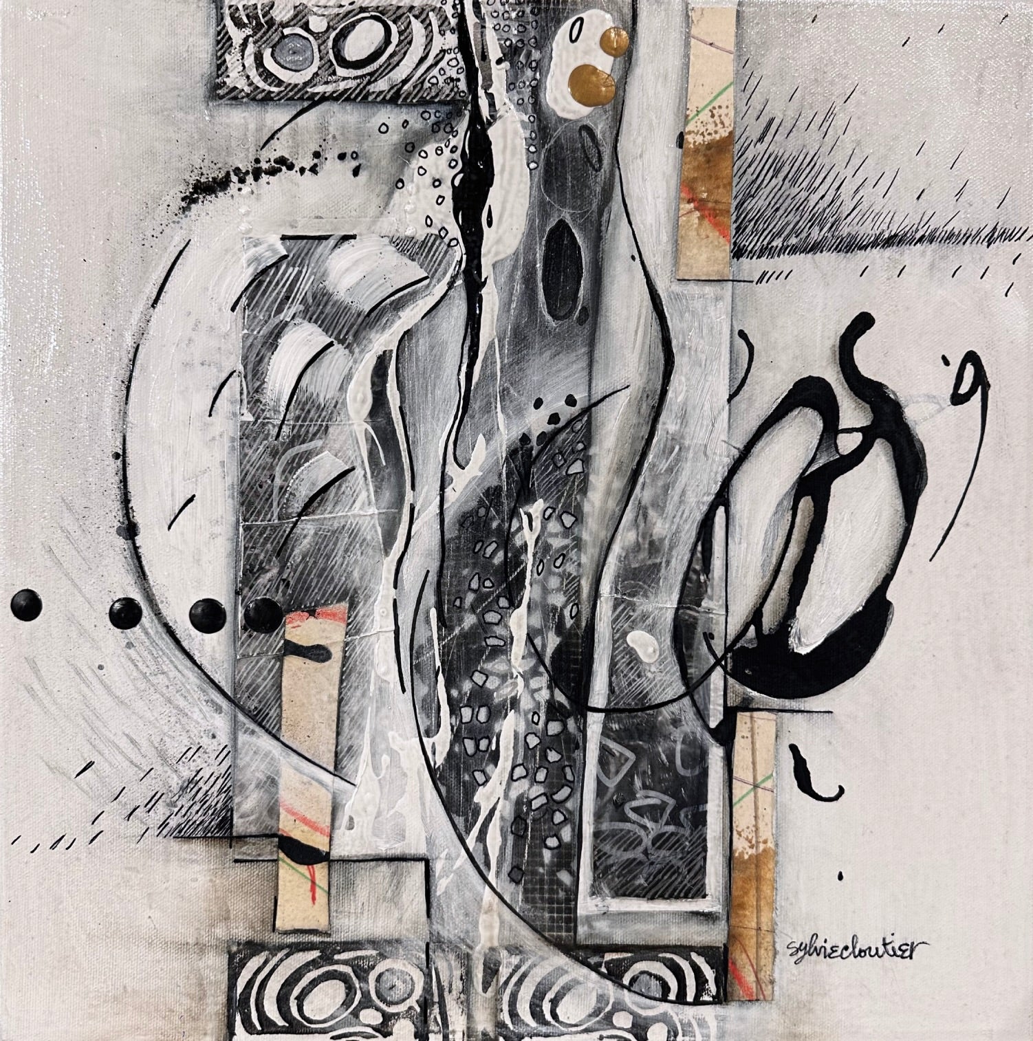 Mouvements en noir et blanc