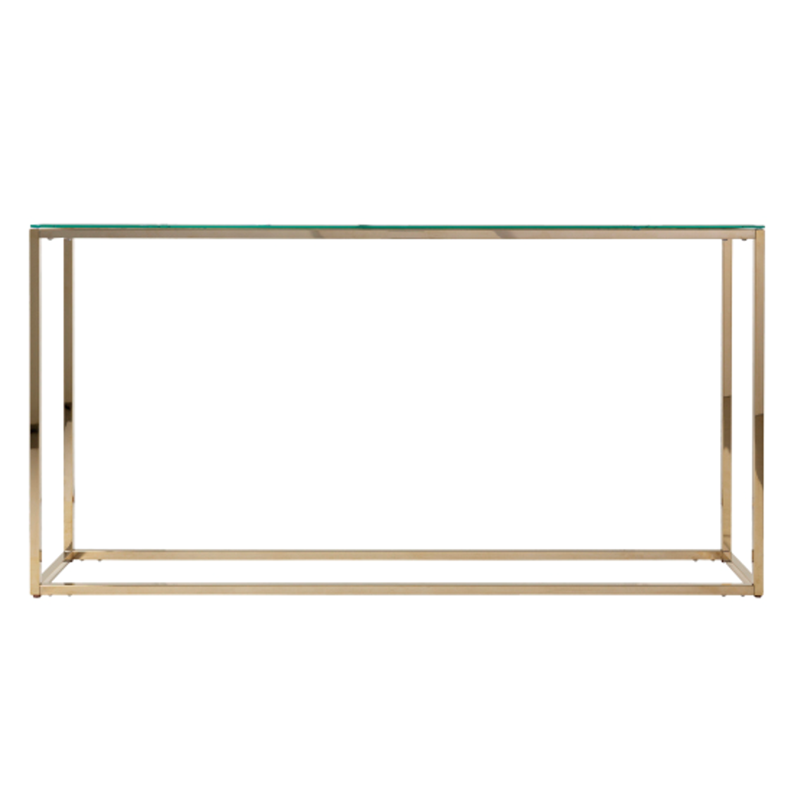 Gold Console Table