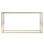 Gold Console Table