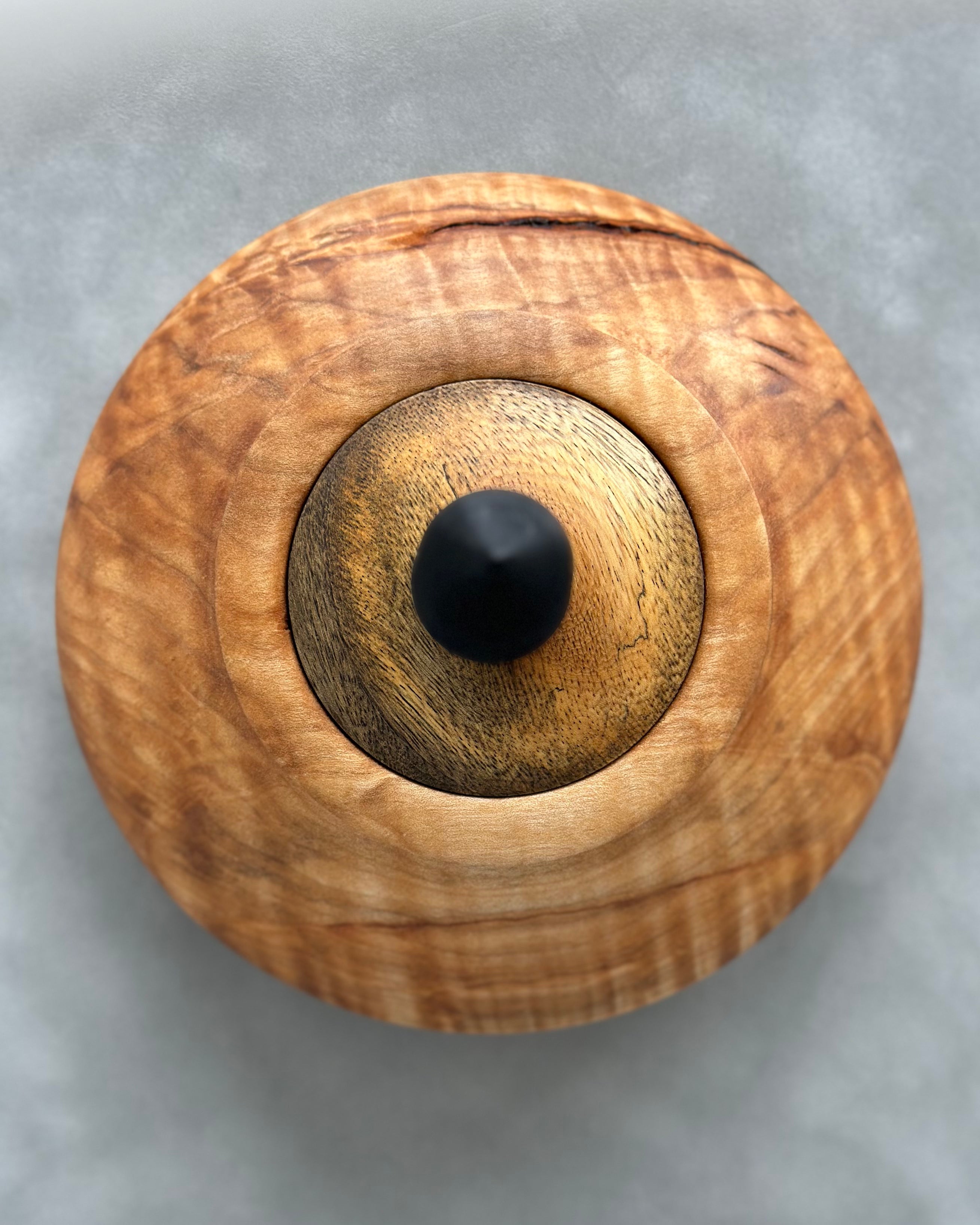 Figured Maple Hollow Form