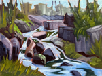 Bissell Park Creek