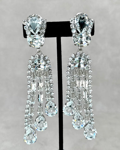 Crystal Chandelier Earrings