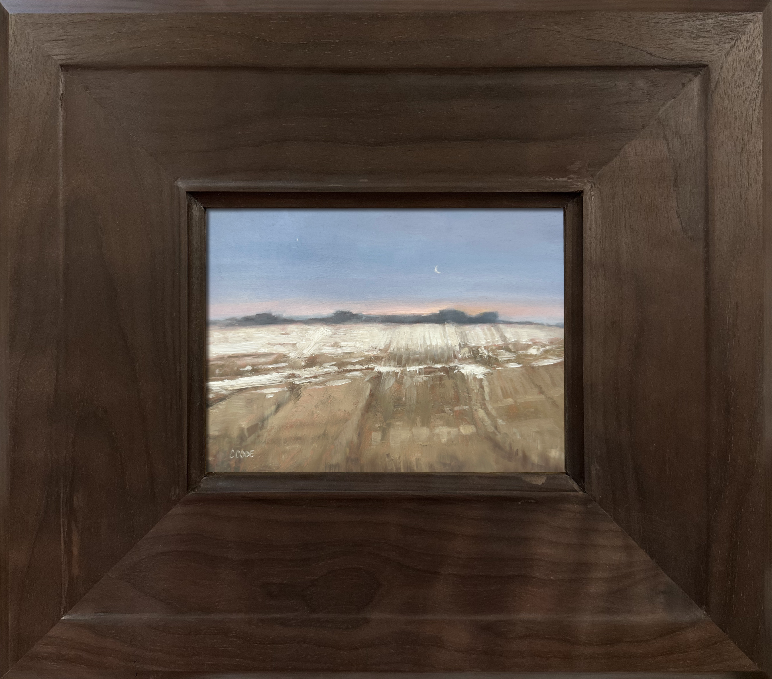 The Last of the Snow - Plein Air