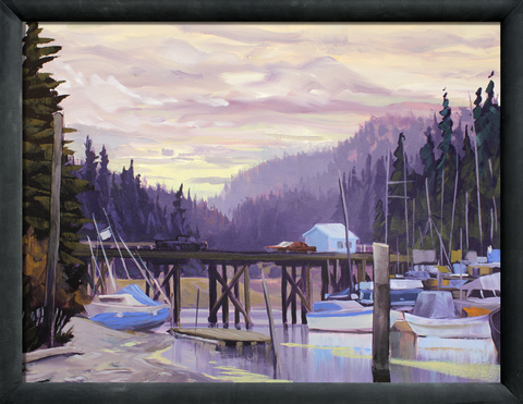 After the Rain - Old Massett Harbour, BC