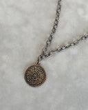 WW1 Winged Victory Angel Coin Pendant Necklace