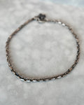 Square Cross Sterling Silver Necklace