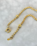 Engraved Gold Chain