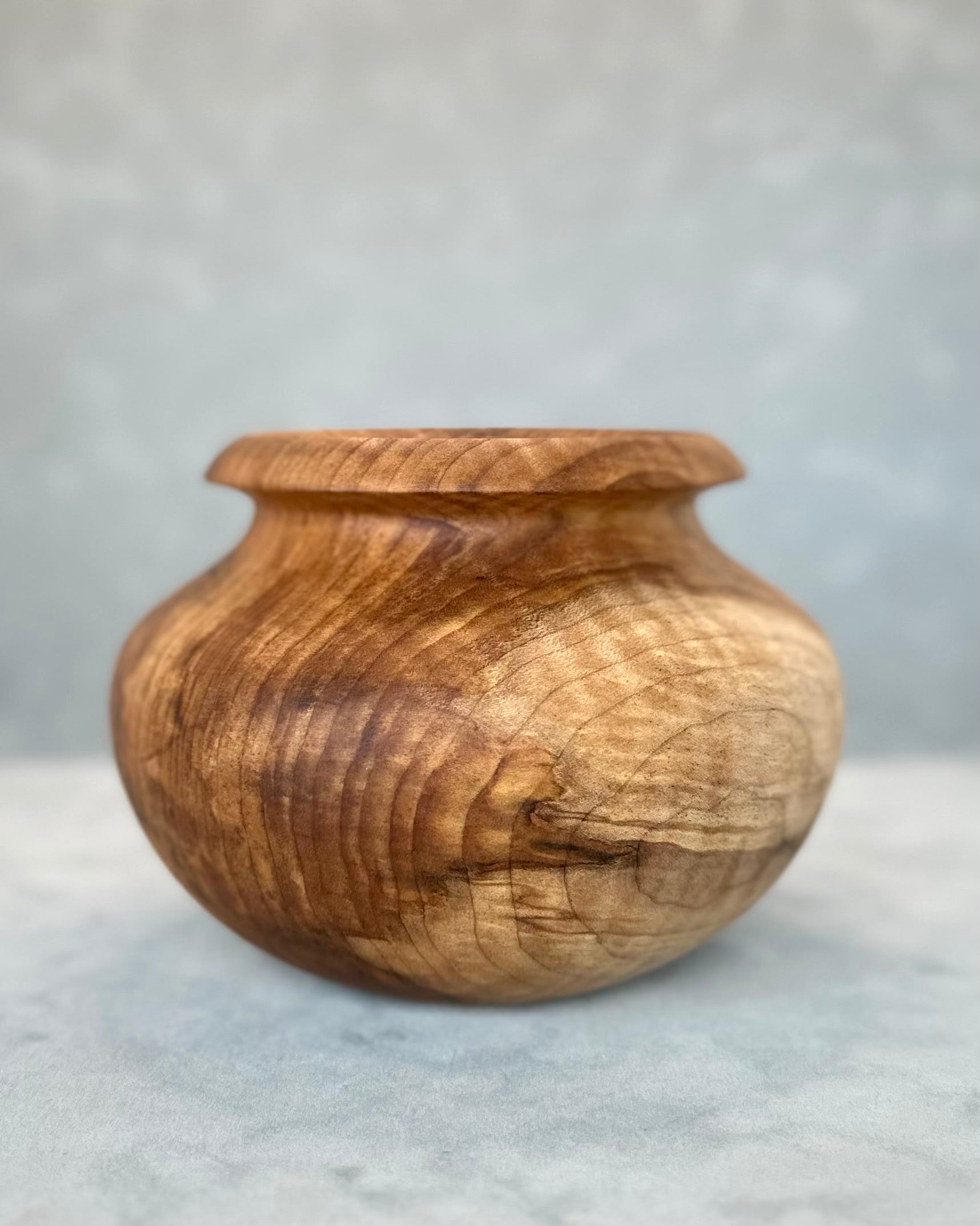 Bigleaf Maple Dry Vase