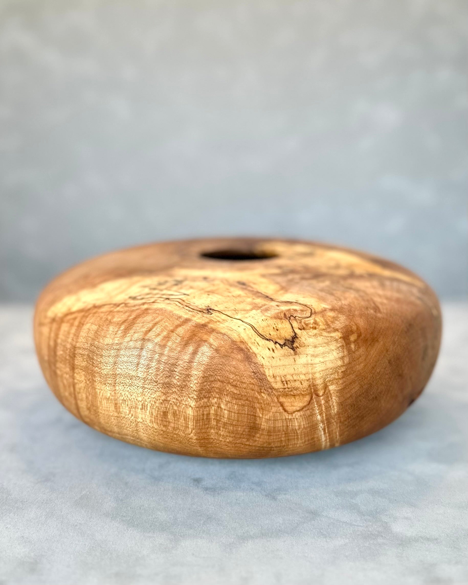 Spalted Bigleaf Maple Hollow Form