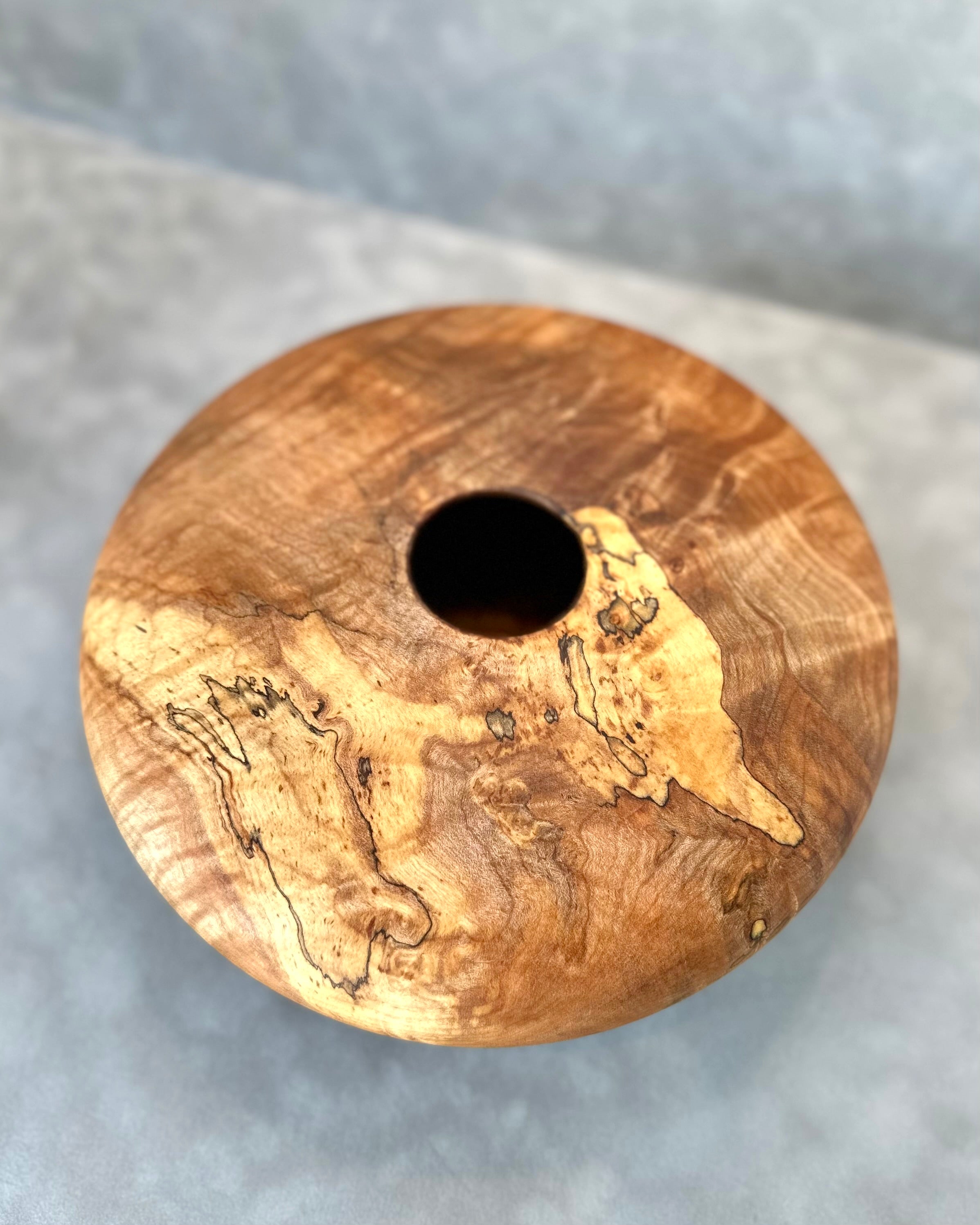 Spalted Bigleaf Maple Hollow Form