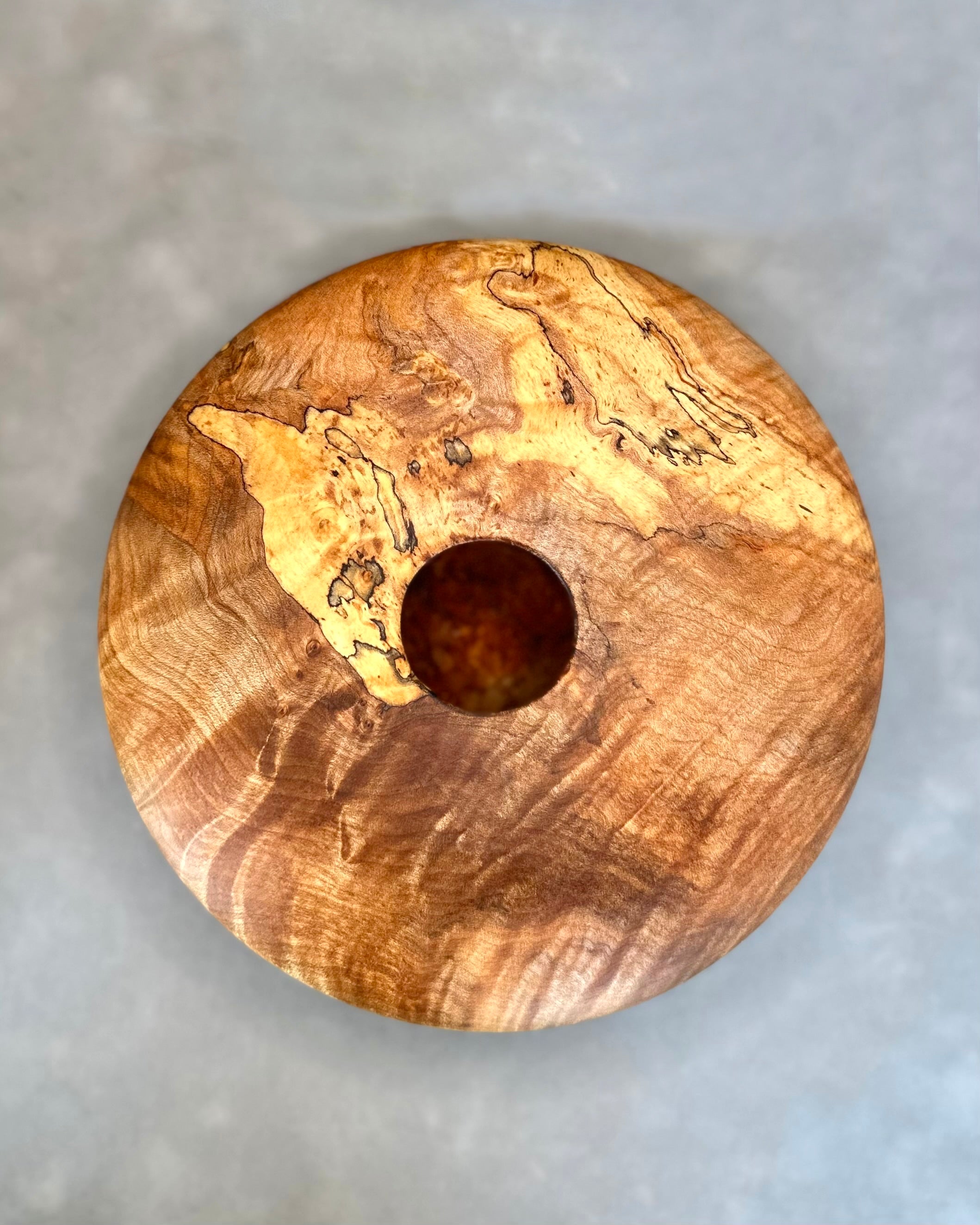 Spalted Bigleaf Maple Hollow Form