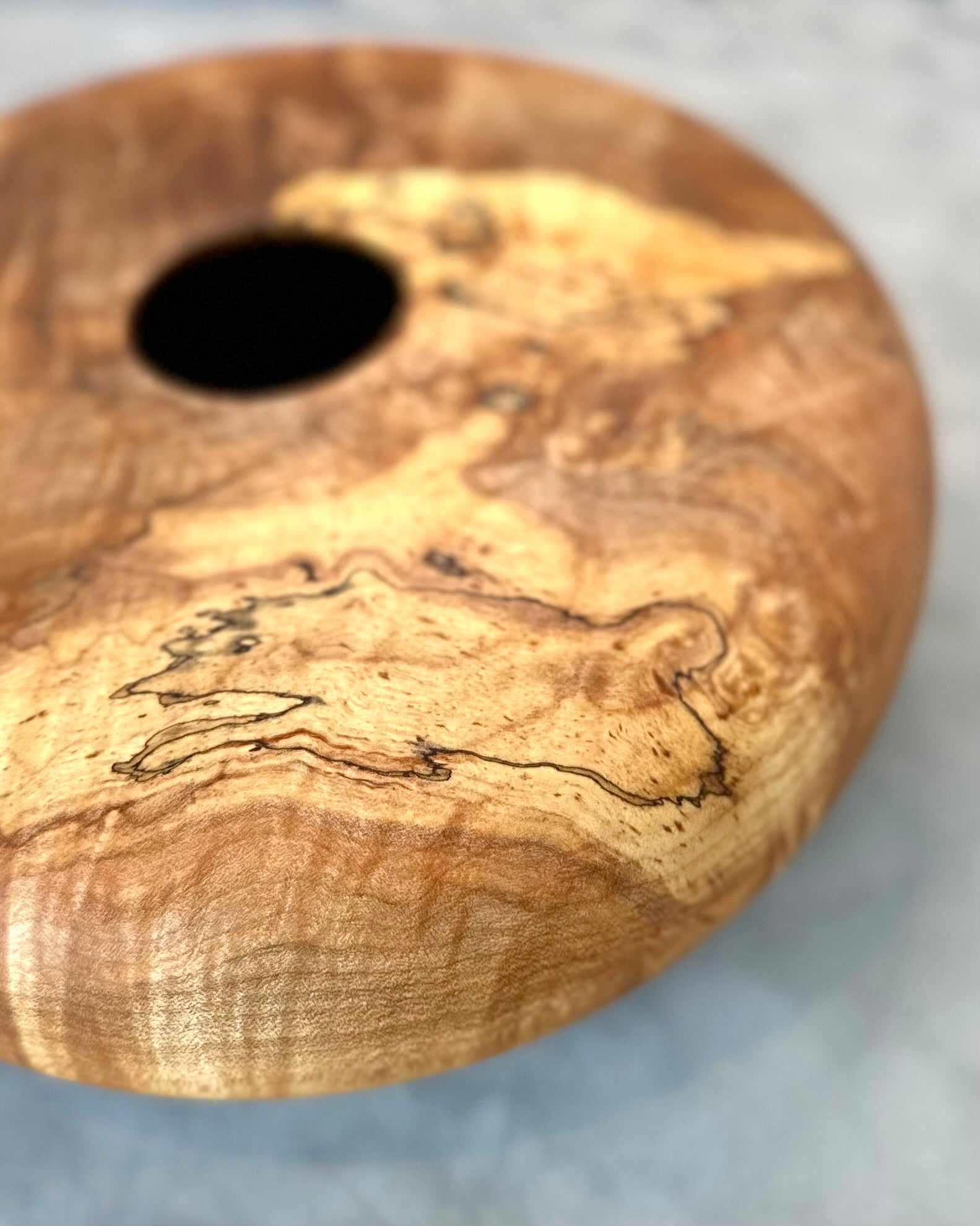 Spalted Bigleaf Maple Hollow Form