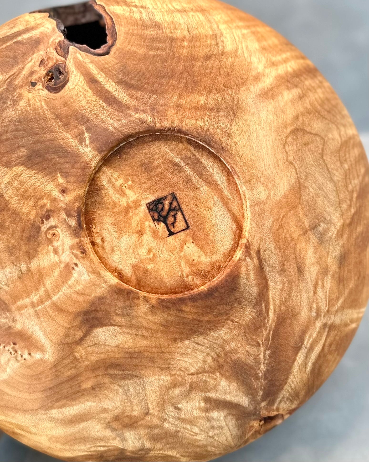 Spalted Bigleaf Maple Hollow Form