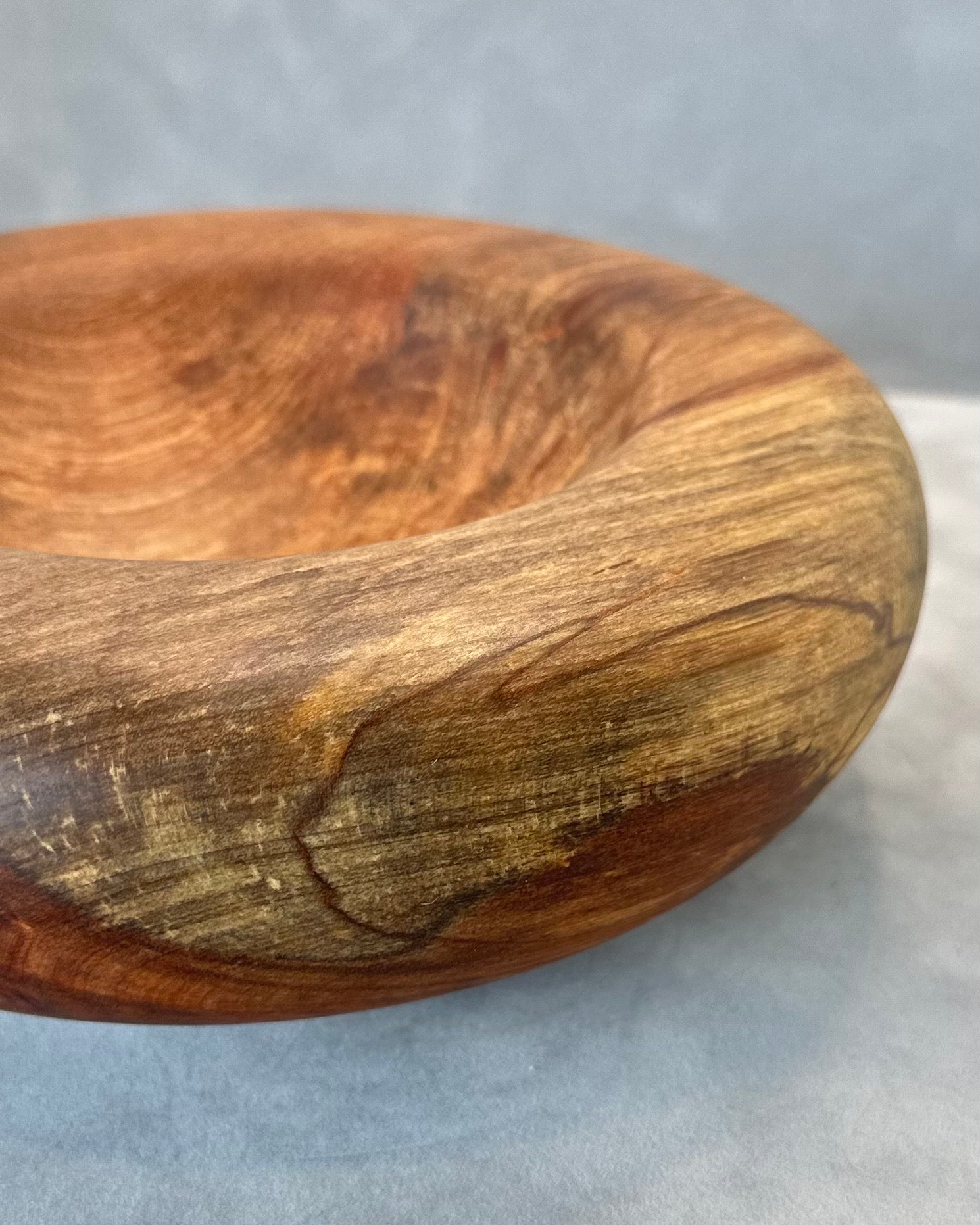 “River Rock” Spalted Arbutus Bowl