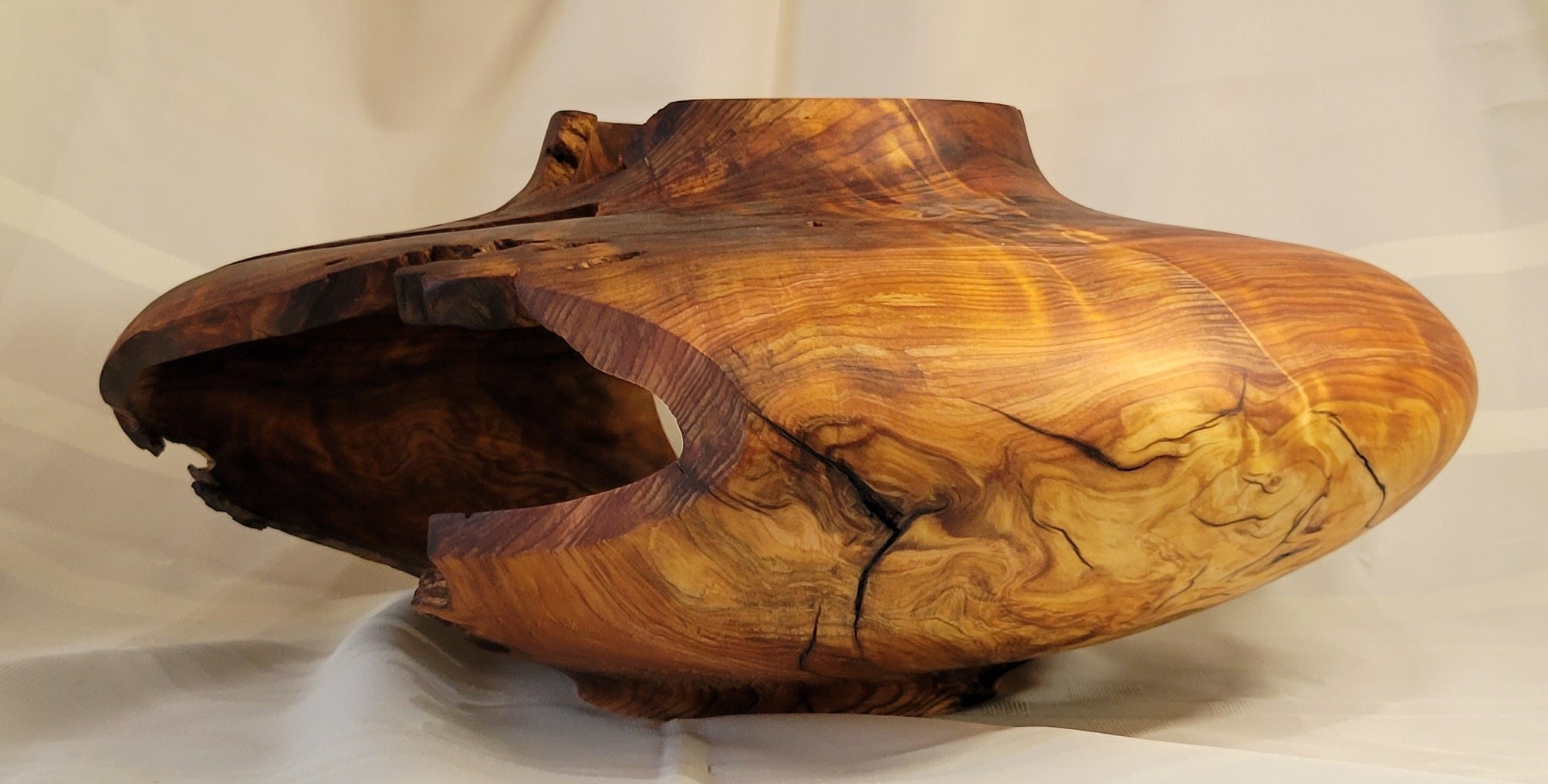 Western Red Cedar Burl Hollow Form
