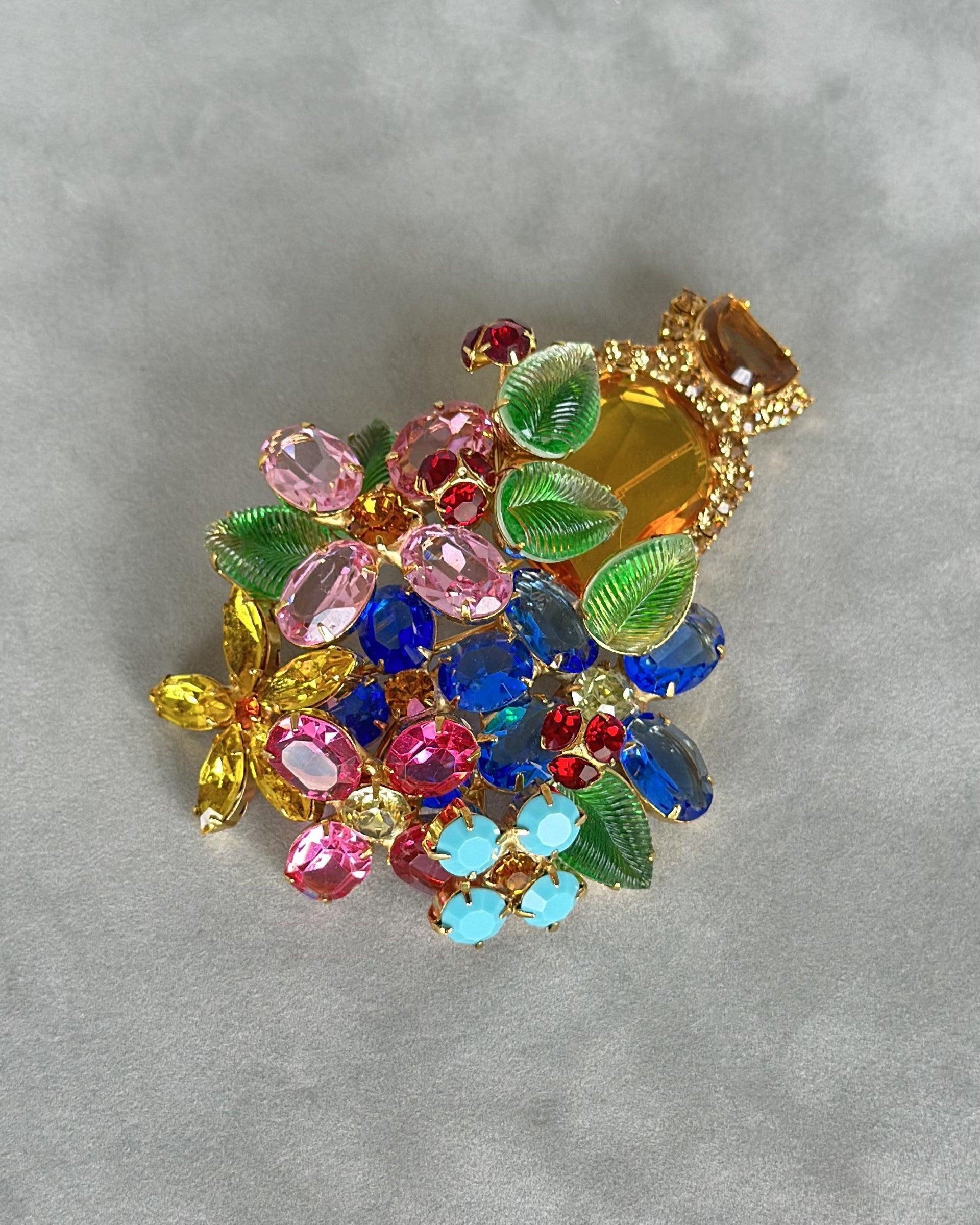 Flower Bouquet Brooch