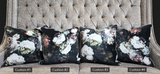 Antiqued Floral Cushion