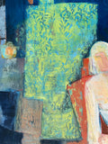 Odalisque sur la Chaise Orange
