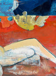 Odalisque sur la Chaise Orange