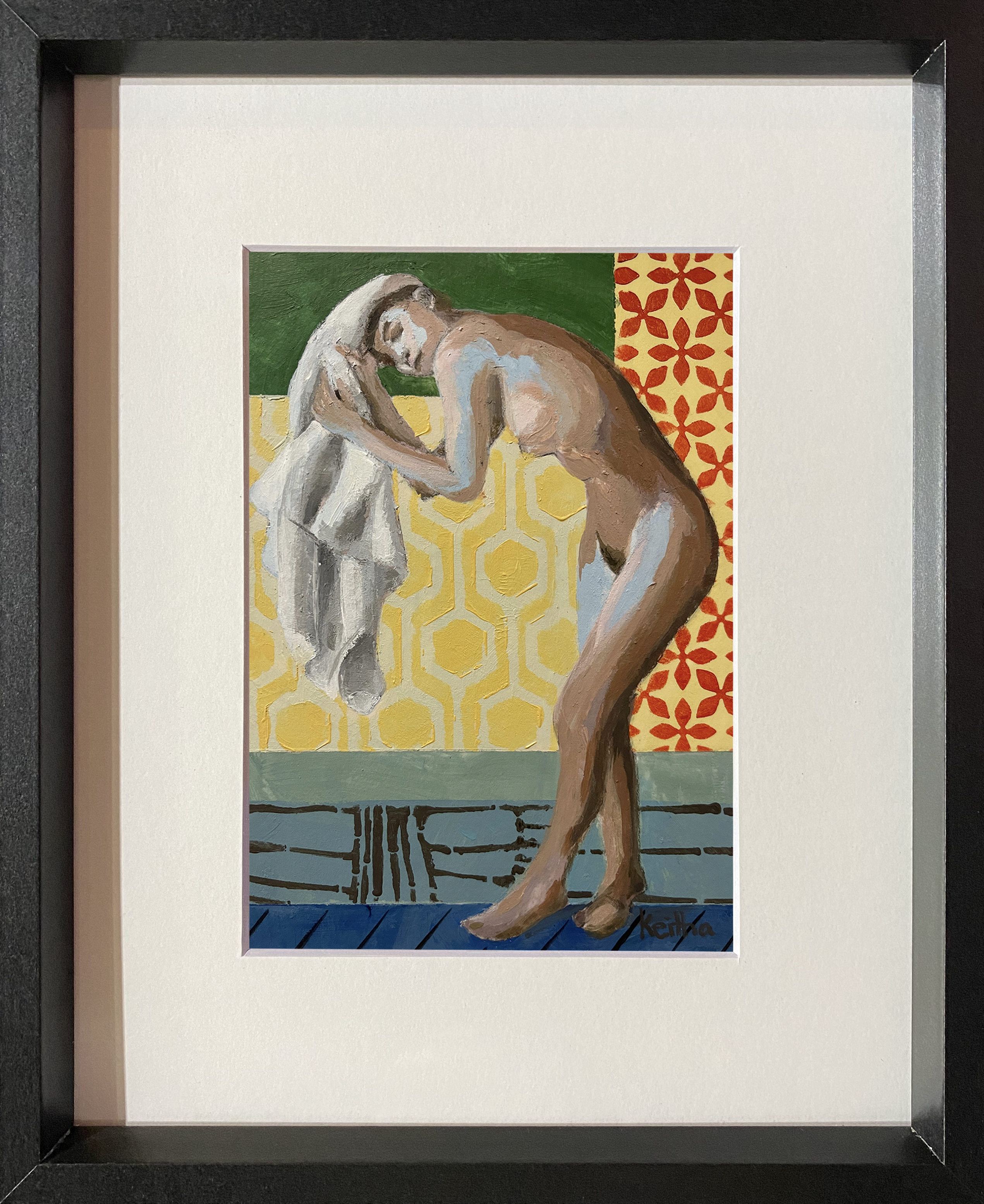 Blue Bather
