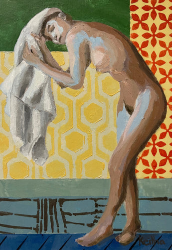 Blue Bather