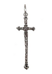 Mexico City Sterling Silver Modular Cross Pendant with Clasp