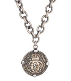 Danish Kroner Coin Pendant Necklace