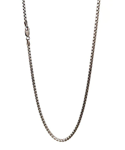 Sterling Silver Box Chain Necklace
